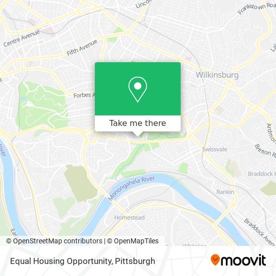 Mapa de Equal Housing Opportunity