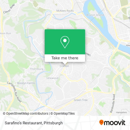 Sarafino's Restaurant map