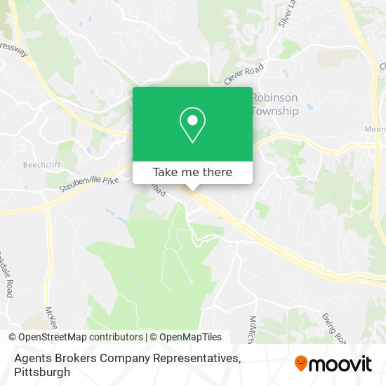 Agents Brokers Company Representatives map