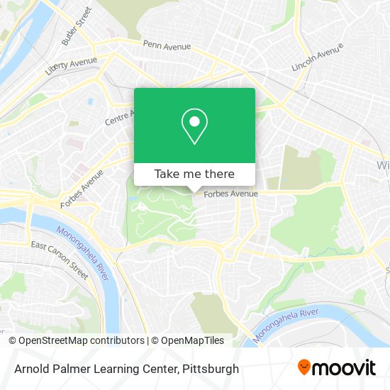 Arnold Palmer Learning Center map