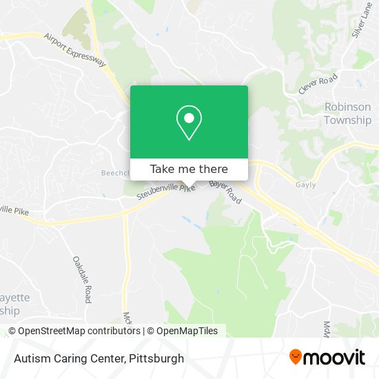 Mapa de Autism Caring Center