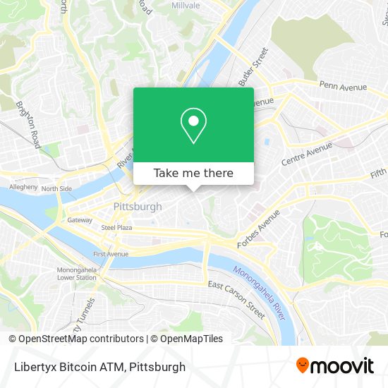 Libertyx Bitcoin ATM map