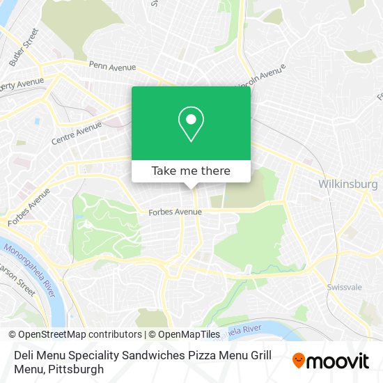 Deli Menu Speciality Sandwiches Pizza Menu Grill Menu map