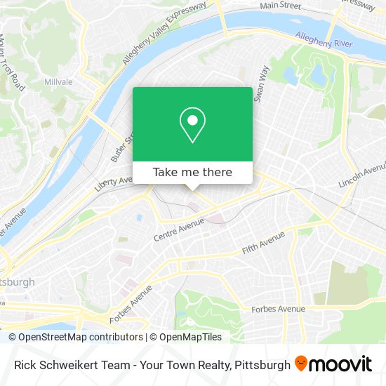 Mapa de Rick Schweikert Team - Your Town Realty