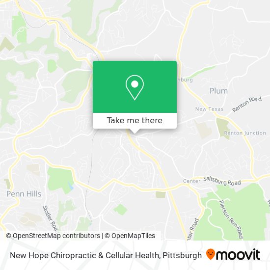 Mapa de New Hope Chiropractic & Cellular Health