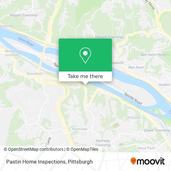 Mapa de Pastin Home Inspections