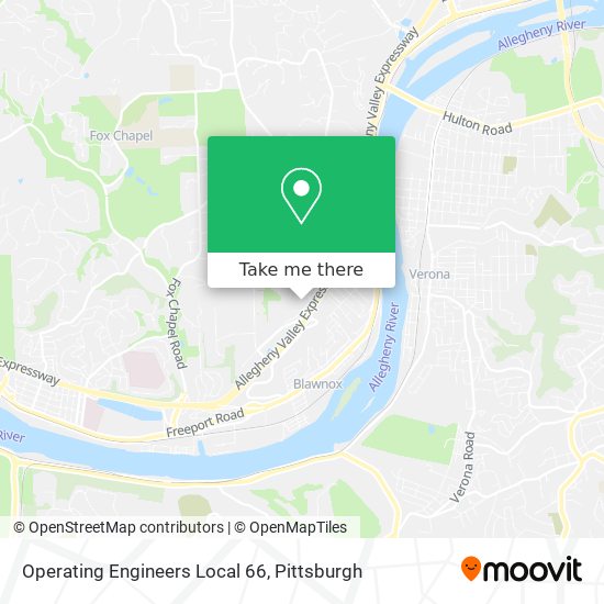 Operating Engineers Local 66 map
