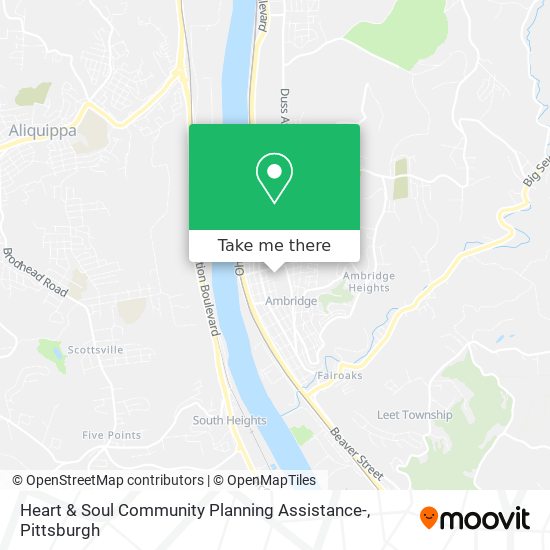 Heart & Soul Community Planning Assistance- map