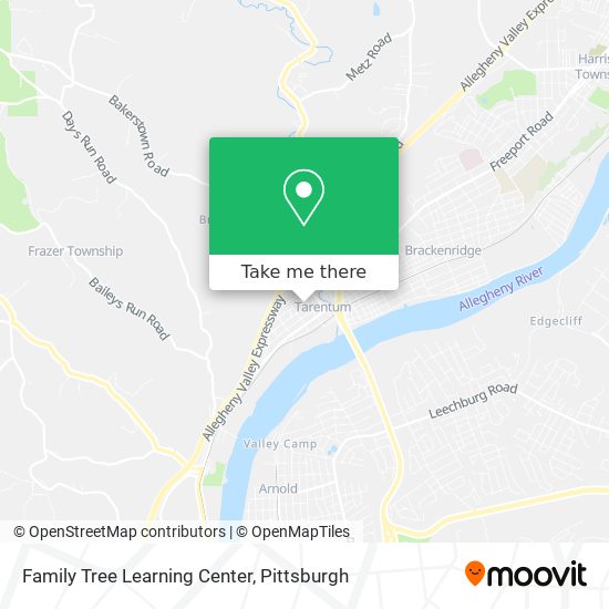 Family Tree Learning Center map