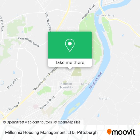 Millennia Housing Management, LTD. map