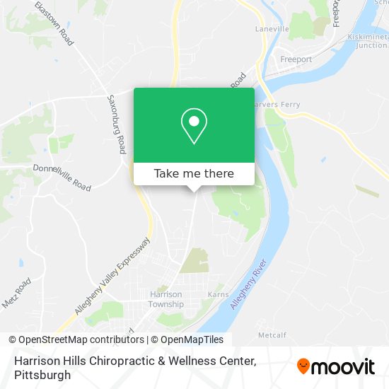 Mapa de Harrison Hills Chiropractic & Wellness Center