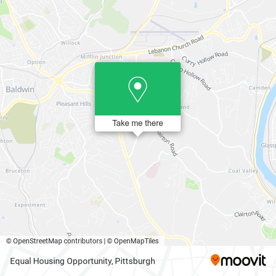 Mapa de Equal Housing Opportunity