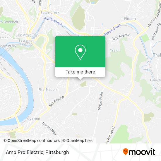 Mapa de Amp Pro Electric