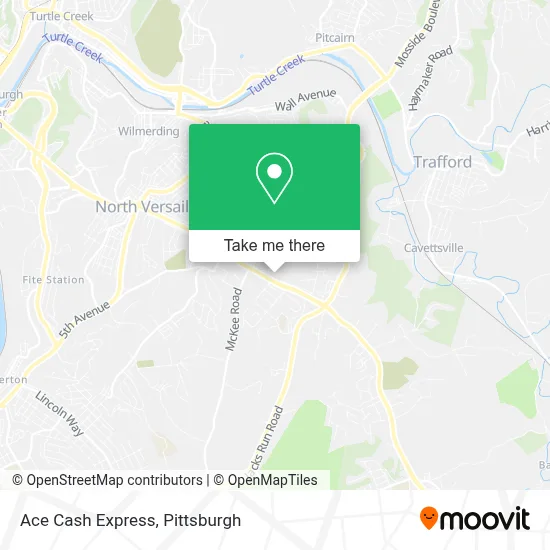 Ace Cash Express map