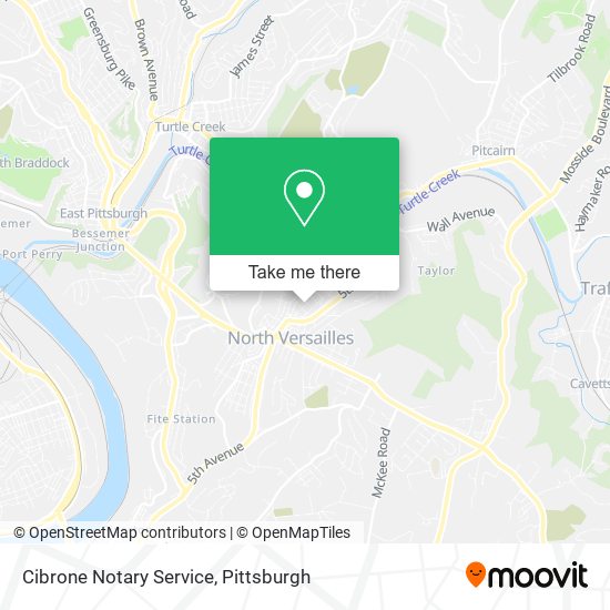 Cibrone Notary Service map