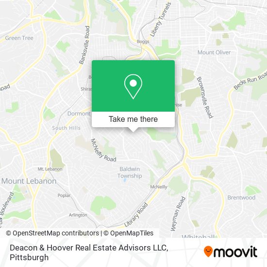 Mapa de Deacon & Hoover Real Estate Advisors LLC