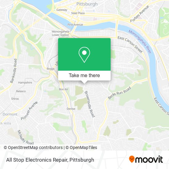 Mapa de All Stop Electronics Repair