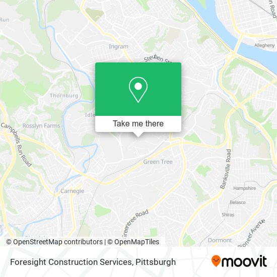 Foresight Construction Services map