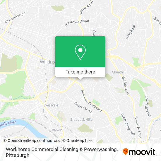 Workhorse Commercial Cleaning & Powerwashing map