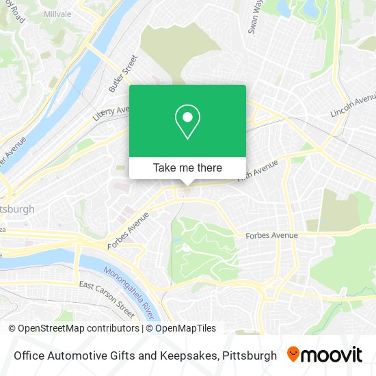 Mapa de Office Automotive Gifts and Keepsakes