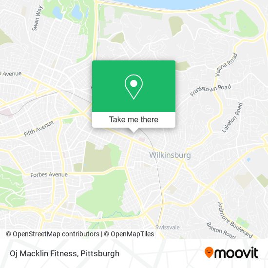 Oj Macklin Fitness map