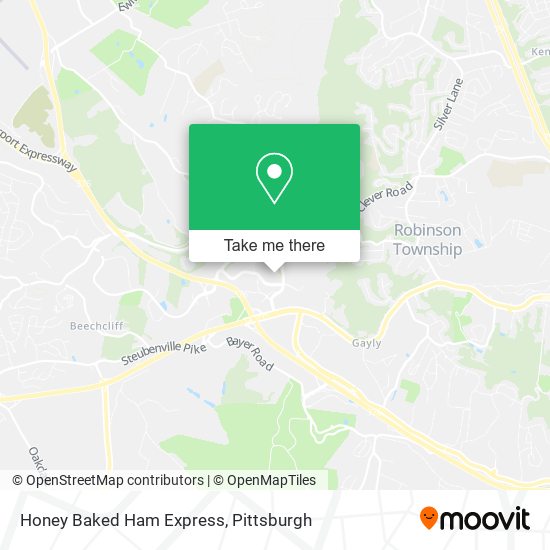 Honey Baked Ham Express map