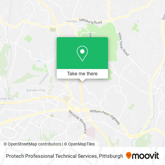 Mapa de Protech Professional Technical Services