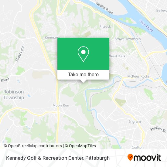 Mapa de Kennedy Golf & Recreation Center
