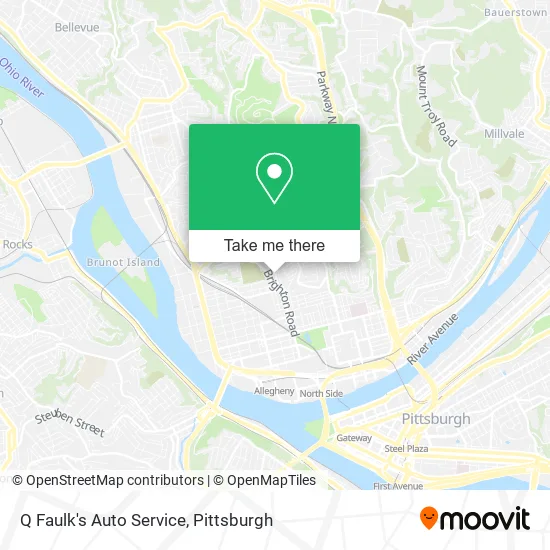 Q Faulk's Auto Service map