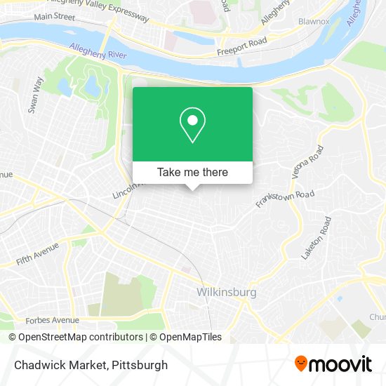 Chadwick Market map