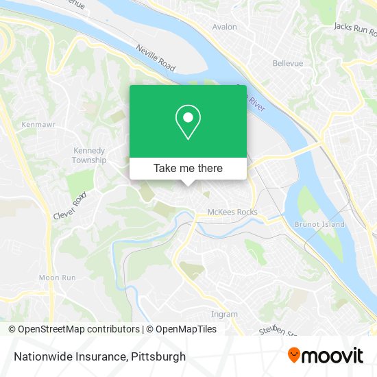 Nationwide Insurance map