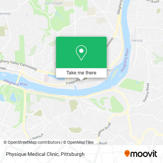 Physique Medical Clinic map