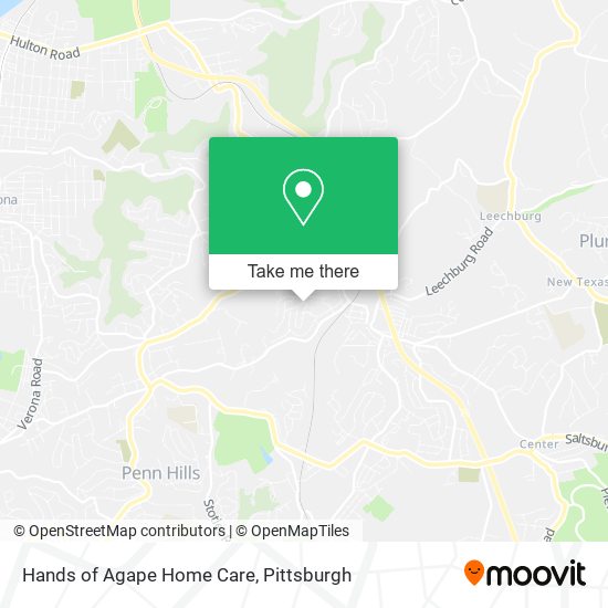 Mapa de Hands of Agape Home Care