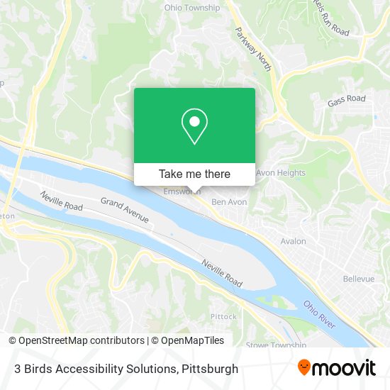 3 Birds Accessibility Solutions map