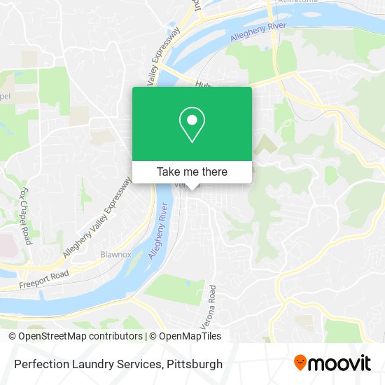 Perfection Laundry Services map