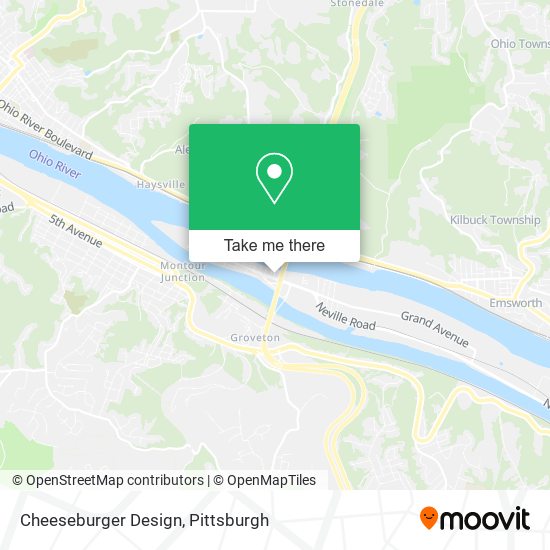 Mapa de Cheeseburger Design