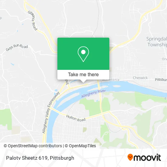 Palotv Sheetz 619 map