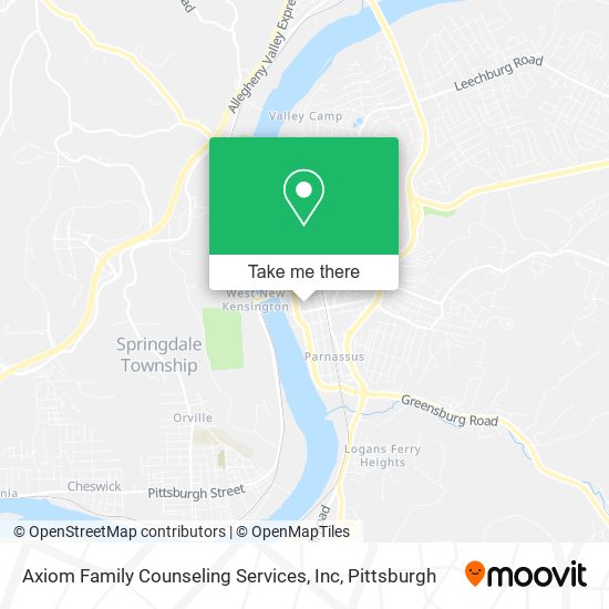 Axiom Family Counseling Services, Inc map