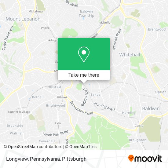 Longview, Pennsylvania map