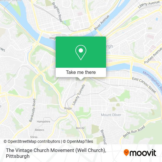 The Vintage Church Movement (Well Church) map