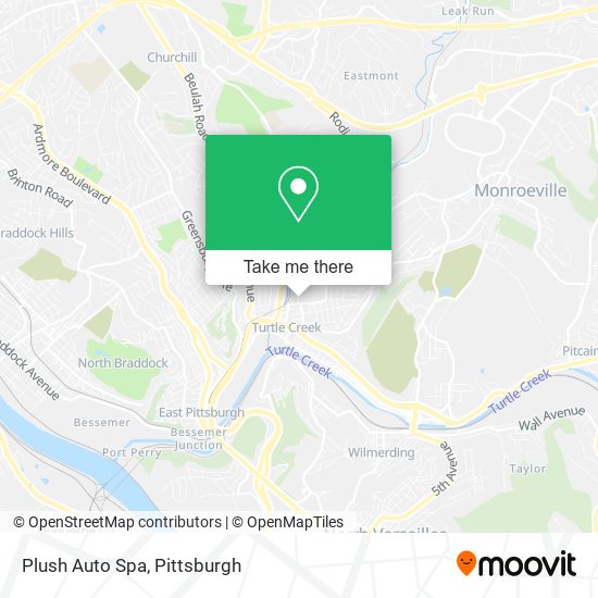 Plush Auto Spa map