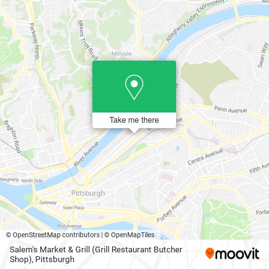 Salem's Market & Grill (Grill Restaurant Butcher Shop) map