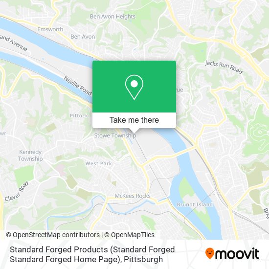 Standard Forged Products (Standard Forged Standard Forged Home Page) map