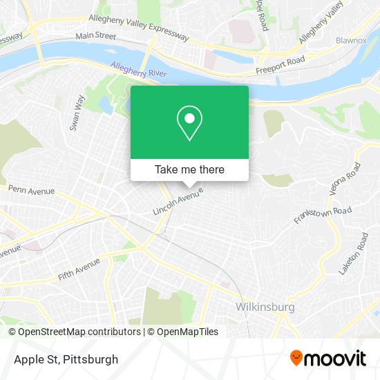 Apple St map