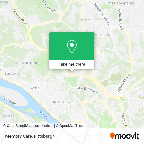 Memory Care map