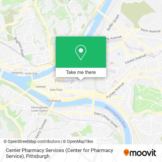 Mapa de Center Pharmacy Services (Center for Pharmacy Service)