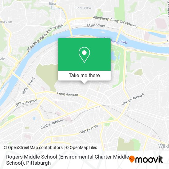 Rogers Middle School (Environmental Charter Middle School) map