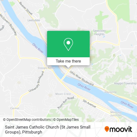 Mapa de Saint James Catholic Church (St James Small Groups)