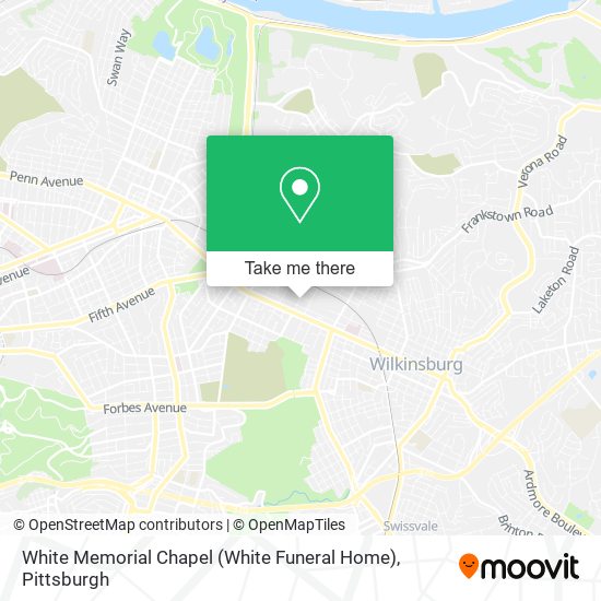 Mapa de White Memorial Chapel (White Funeral Home)