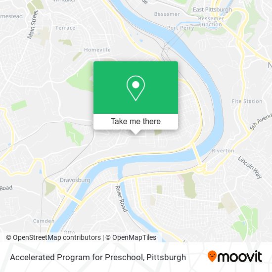 Accelerated Program for Preschool map